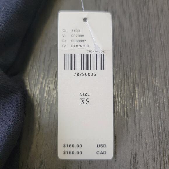 NWT‎ Anthropologie Maeve Layered Sheer Mini Dress in Black Size XS - Picture 7 of 12